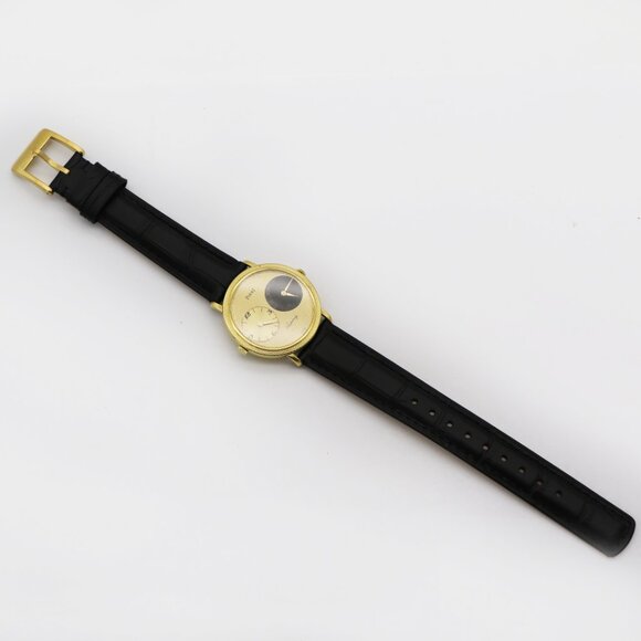 Piaget Vintage 18K Yellow Gold Asprey Swiss Dual Time Watch - Picture 4 of 5